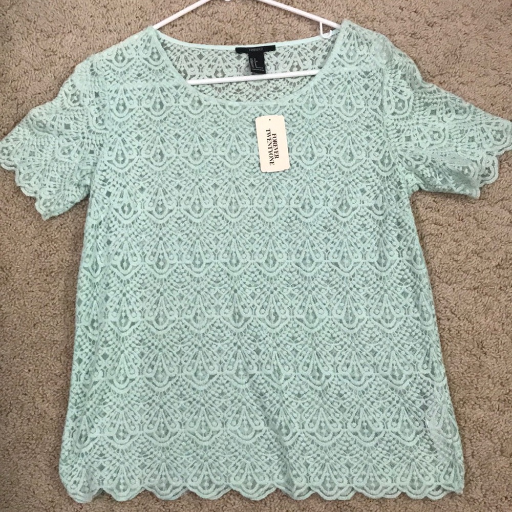 Brand new lacy top